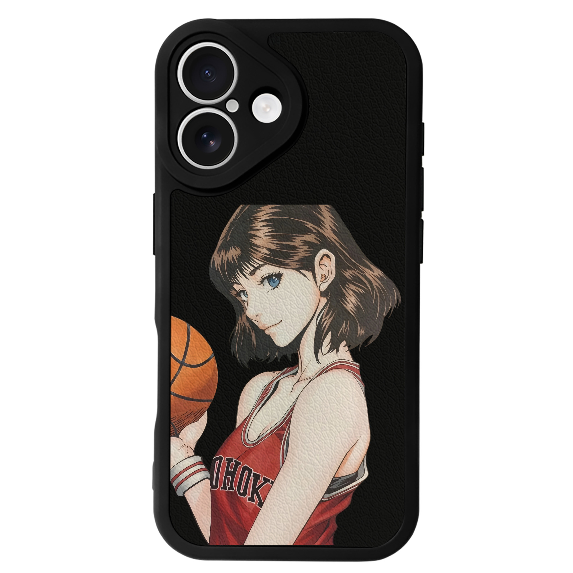 （画像用） SLAM DUNK／スラムダンク 【iPhone 16シリーズ対応】シリコンスマホケース（レザー調） 材質：シリコン